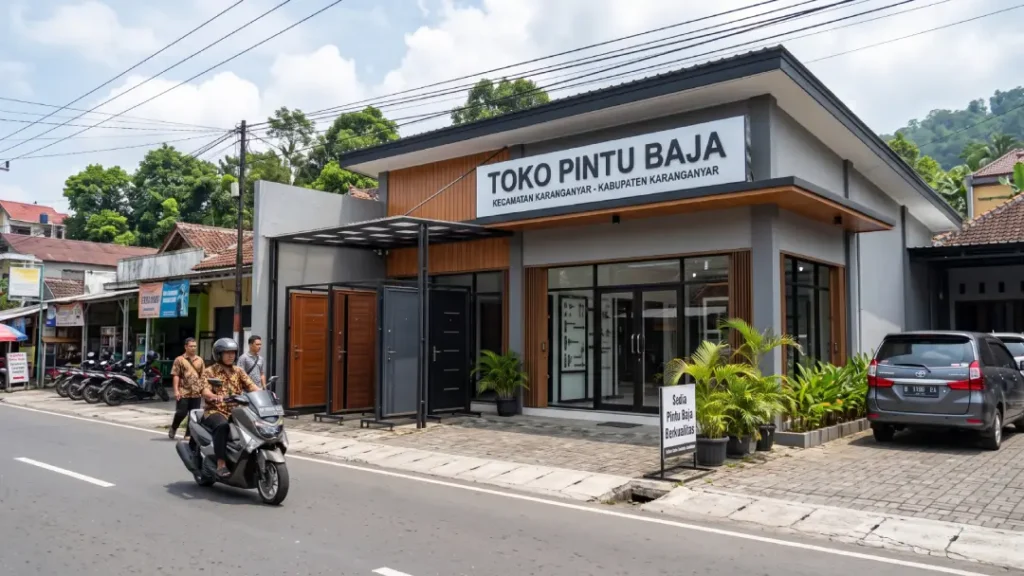 Toko Pintu Baja di Kecamatan Karanganyar KABUPATEN Karanganyar